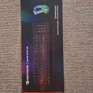 Chimera KM7 RGB Keyboard and Mouse Combo - Black